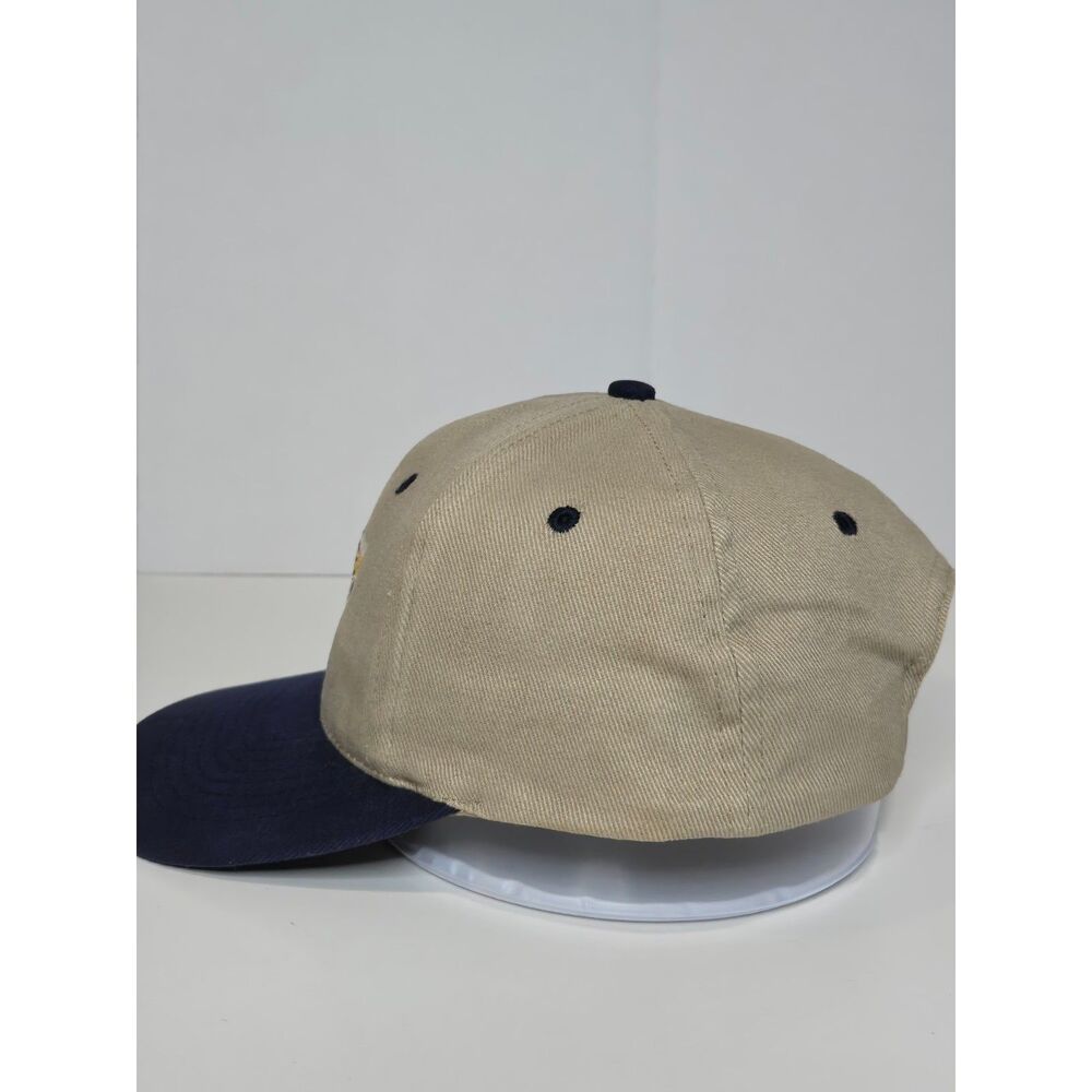 Vintage St. Pauli Girl Beer Snapback Hat | KC Headwear Tan Cap - Picture 9 of 9